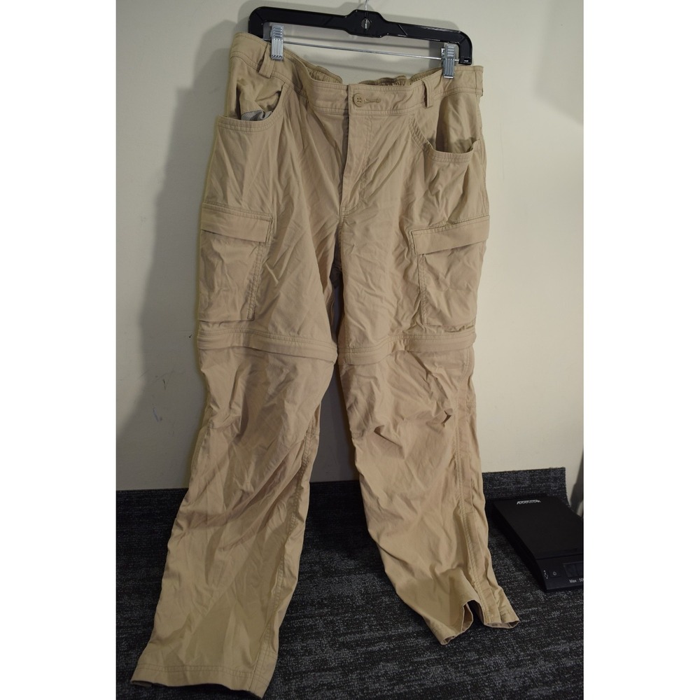 2022 REI SAHARA Convertible NO SIT ZIPOFF LEGS Pants Womens 18W Tan Hike Travel